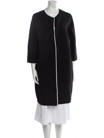 Pre-owned S Max Mara Coat In Black