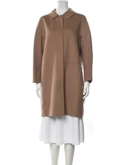 Pre-owned S Max Mara Coat In Brown