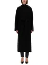 S Max Mara Coat "elisa" In Black
