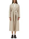 S Max Mara Women's Amore - Wool And Cashmere Dressing Gown Coat In Nude