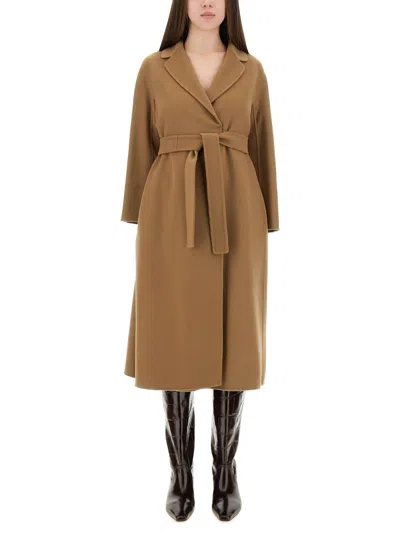 S Max Mara Coat "esturia" In Sand