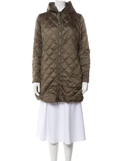 Pre-owned 's Max Mara Coat In Green