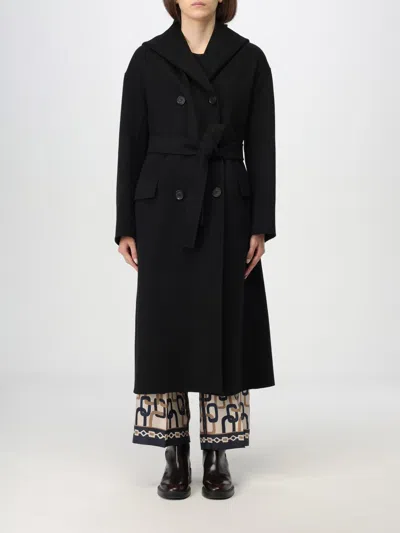 's Max Mara Coat  Woman Color Black In Schwarz