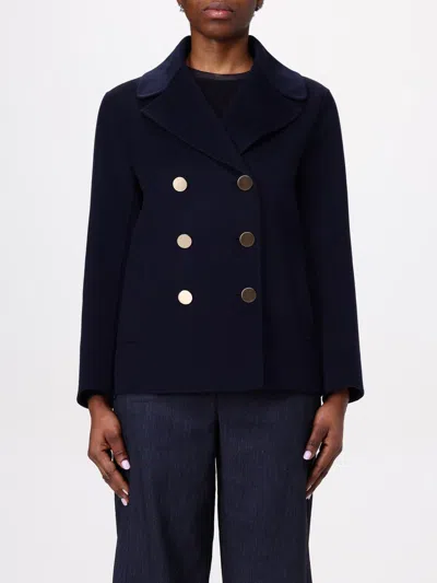 's Max Mara Coat  Woman Color Blue