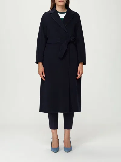 's Max Mara Coat  Woman Color Blue