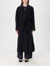 's Max Mara Coat  Woman Color Black In 蓝色