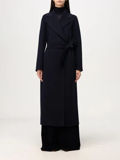 's Max Mara Coat  Woman Color Blue In Blau