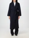 's Max Mara Women's Marilu Coat Navy | Size 44 | 2390161133600021 In Blue