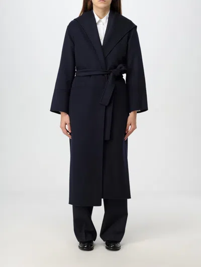 's Max Mara Women's Marilu Coat Navy | Size 44 | 2390161133600021 In Blue
