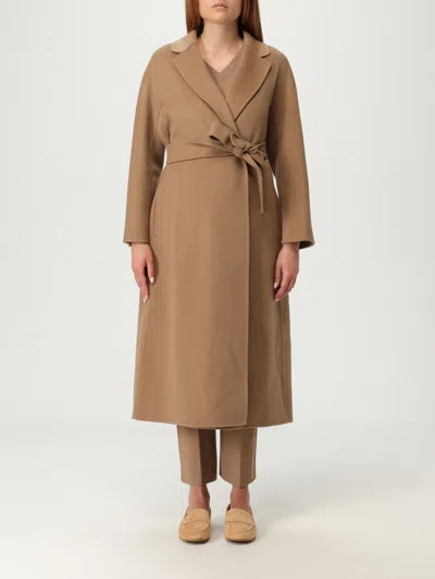 's Max Mara Coat  Woman Color Camel