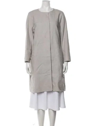 Pre-owned S Max Mara Coat In Neutrals