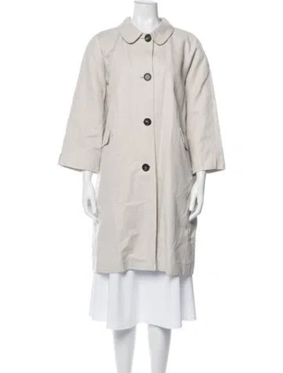 Pre-owned S Max Mara Coat In Neutrals
