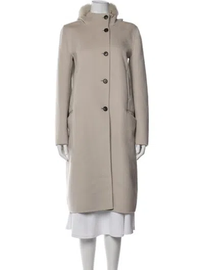Pre-owned S Max Mara Coat In Neutrals