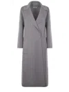 's Max Mara Coat S Max Mara "paolore" In Grigio