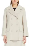 S Max Mara Efebo Double Breast Wool Short Coat
