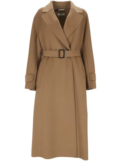 's Max Mara S Max Mara Coats In Brown