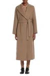 S Max Mara Coats Dove Grey In Brown
