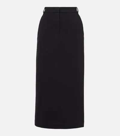 S Max Mara Bleistiftrock Como Aus Einem Baumwollgemisch In Schwarz
