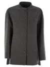 S Max Mara Costanza Wool Shirt Jacket In Multi