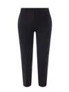 's Max Mara Cotton Blend Trouser In Blue