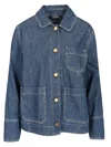 's Max Mara Cotton Denim Jacket Jackets Blue