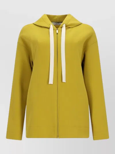 S Max Mara Cotton Jacket In Yellow