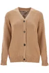 S Max Mara Lukas Knitted Cardigan In Beige