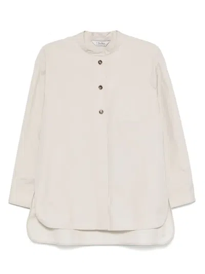 S Max Mara Klassisches Hemd In Neutral