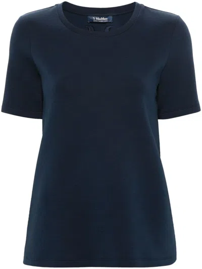 's Max Mara Cotton T-shirt In Blue