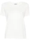 S Max Mara Cotton T-shirt In White