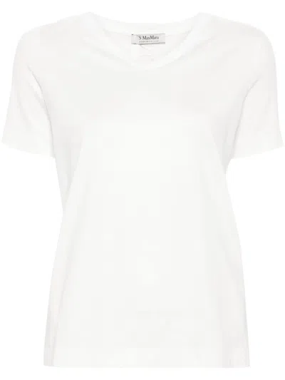 's Max Mara Cotton T-shirt In White