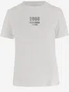 's Max Mara Logo Printed Crewneck T-shirt In White