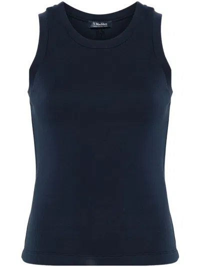 's Max Mara S Max Mara Cotton Tank Top In Blue