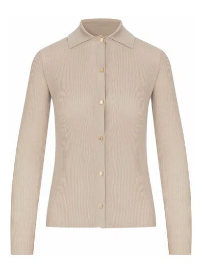 S Max Mara Cárdigan - Color Carne Y Neutral