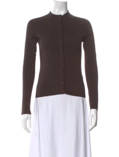 Pre-owned 's Max Mara Crew Neck Sweater In Brown