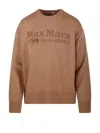 S Max Mara Oversized Wool And Cashmere Jumper In Camel