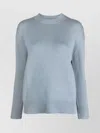 S Max Mara Rib Trim Plain Knit Sweater