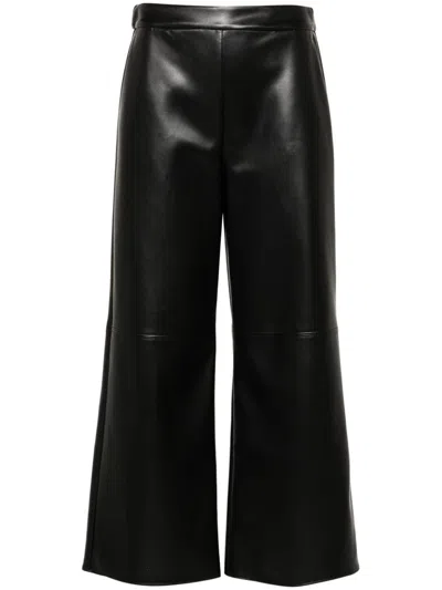 's Max Mara Cropped Trousers In Black
