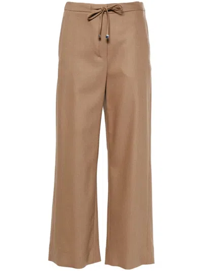 's Max Mara Cropped Trousers In Black