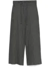 's Max Mara Cropped Trousers In Grey