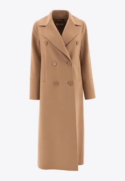 'S MAX MARA CUSTODI DOUBLE-BREASTED WOOL COAT