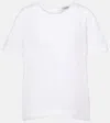 S Max Mara Dahlia Cotton Jersey T-shirt In White