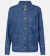 S Max Mara Giulietta Denim Jacket In Blau