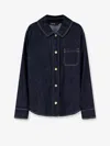S Max Mara Denim Shirt In Multi