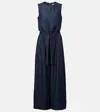 S Max Mara Denise Chambray Jumpsuit