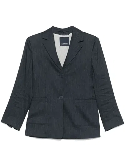 's Max Mara Derna Blazer In Blue