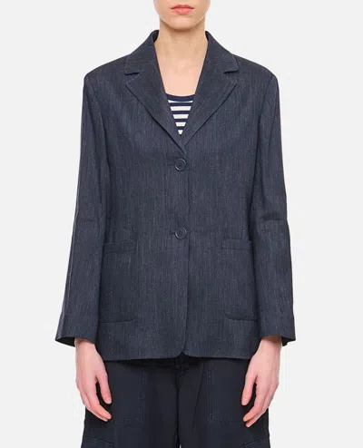 S Max Mara 'derna' Jacket In Blue