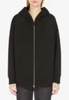 S Max Mara Doppia Zip-up Hoodie In Black