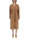 's Max Mara Ettore Virgin Wool Coat In Brown