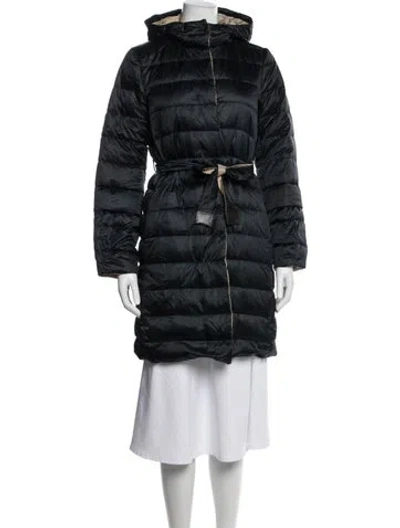 Pre-owned S Max Mara Down Coat In Blue